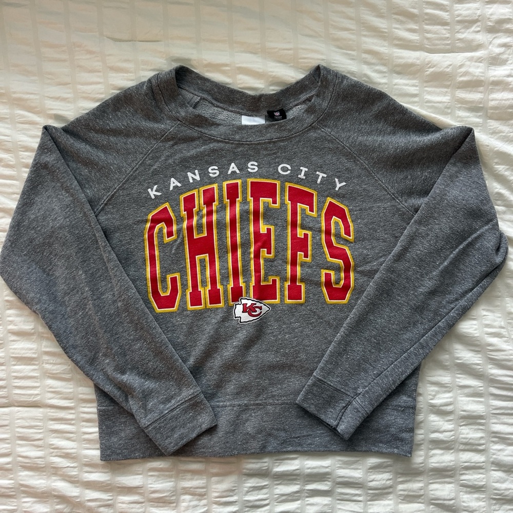 Kansas City Chiefs Gray Sweatshirt
